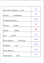 Last inn bildet i Galleri-visningsprogrammet, I am learning English grammar - samlepakke