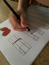 Last inn bildet i Galleri-visningsprogrammet, Bokstavforming 1 og 2