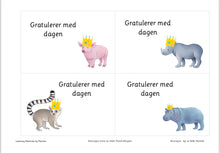 Last inn bildet i Galleri-visningsprogrammet, Bursdagskort
