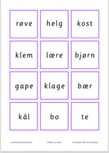 Last inn bildet i Galleri-visningsprogrammet, Rosa og blå språkserie - illustrasjoner av Helen Munch-Ellingsen