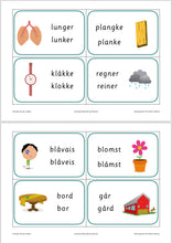 Last inn bildet i Galleri-visningsprogrammet, Hvordan skrives ordene? - hentediktat