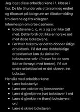 Load image into Gallery viewer, Innlæring av bokstaver