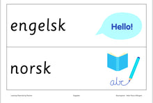 Load image into Gallery viewer, Dagsplan skole