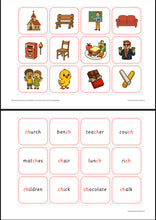 Load image into Gallery viewer, Sammensatte grafem - engelsk