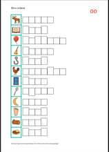 Load image into Gallery viewer, Sammensatte grafem - engelsk