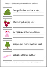 Last inn bildet i Galleri-visningsprogrammet, Jeg leser og skriver setninger - 3 arbeidshefter
