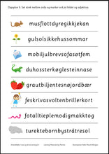 Last inn bildet i Galleri-visningsprogrammet, Eg les og skriv setningar 2