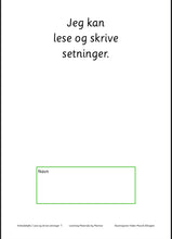 Last inn bildet i Galleri-visningsprogrammet, Jeg leser og skriver setninger - 3 arbeidshefter