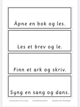 Load image into Gallery viewer, Grammatikksymboler - fraser og setninger