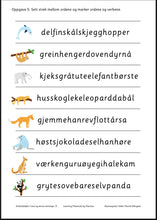 Last inn bildet i Galleri-visningsprogrammet, Jeg leser og skriver setninger - 3 arbeidshefter