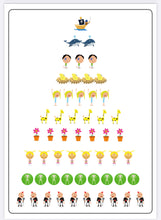 Load image into Gallery viewer, Tall og mengde - kortspill og plakater