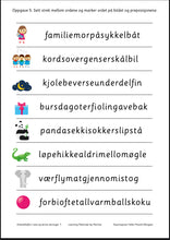 Last inn bildet i Galleri-visningsprogrammet, Jeg leser og skriver setninger - 3 arbeidshefter