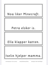 Load image into Gallery viewer, Grammatikksymboler - fraser og setninger
