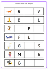 Load image into Gallery viewer, Oppgaver for skolestartere