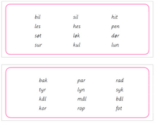 Load image into Gallery viewer, Rosa språkserie - 2021 - Bokmål - (Montessori Script)