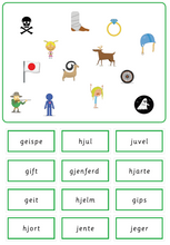 Load image into Gallery viewer, Grønn språkserie (Nynorsk) Minipakke - J-lyd - Tom Petter
