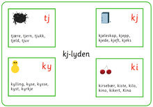 Load image into Gallery viewer, Grønn språkserie (Nynorsk) Minipakke - ky og sj -lyd - Tom Petter