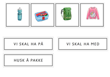 Load image into Gallery viewer, Dagstavle - vær og klær