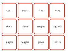 Last inn bildet i Galleri-visningsprogrammet, Parts of Speech - Making Sentences - Helen Munch-Ellingsen - English