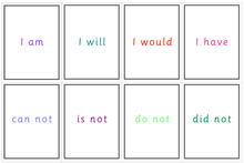 Load image into Gallery viewer, Loop game - English contractions