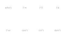 Load image into Gallery viewer, Loop game - English contractions