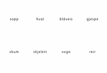 Load image into Gallery viewer, Vendespill sammensatte grafem - Tom Petter Hansen
