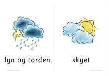 Load image into Gallery viewer, Dagstavle - vær og klær