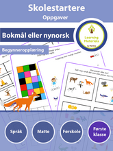 Load image into Gallery viewer, Oppgaver for skolestartere