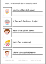 Last inn bildet i Galleri-visningsprogrammet, Jeg kan lese og skrive setninger - 5 arbeidshefter med ordklasser