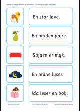 Last inn bildet i Galleri-visningsprogrammet, Oppgaver og materiell - fonologiske ferdigheter