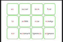 Load image into Gallery viewer, Ny diftongpakke
