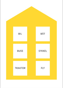 Jeg er skolestarter - språk