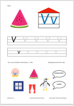 Load image into Gallery viewer, Arbeidsark til bokstavinnlæring
