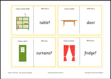 Last inn bildet i Galleri-visningsprogrammet, Loop game - ting i hjemmet på engelsk
