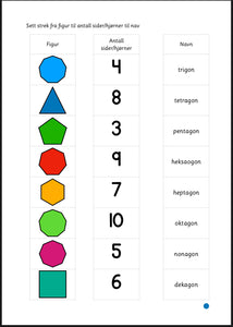 Jeg lærer geometri