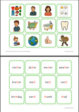 Load image into Gallery viewer, Sammensatte grafem - engelsk
