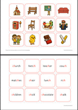 Load image into Gallery viewer, Sammensatte grafem - engelsk

