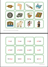 Load image into Gallery viewer, Sammensatte grafem - engelsk
