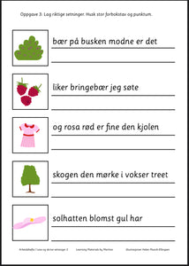 Jeg leser og skriver setninger 2