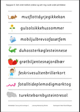 Load image into Gallery viewer, Jeg leser og skriver setninger 2
