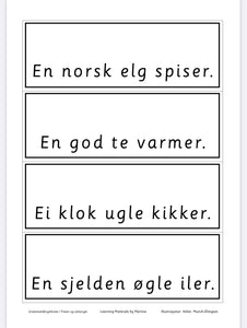 Grammatikksymboler - fraser og setninger