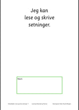Load image into Gallery viewer, Jeg leser og skriver setninger 1
