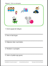 Load image into Gallery viewer, Jeg leser og skriver setninger 1
