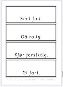 Grammatikksymboler - fraser og setninger