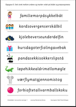 Load image into Gallery viewer, Jeg leser og skriver setninger 1
