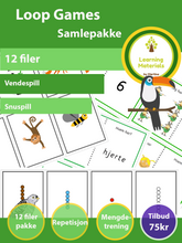 Last inn bildet i Galleri-visningsprogrammet, Loop Games - Samlepakke
