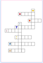 Last inn bildet i Galleri-visningsprogrammet, Pink and Blue Crosswords

