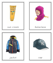 Load image into Gallery viewer, Daily Plan - Clothes - Big Cards
