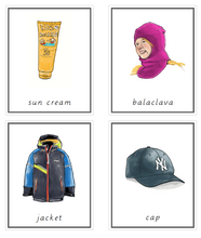 Last inn bildet i Galleri-visningsprogrammet, Daily Plan - Clothes - Big Cards
