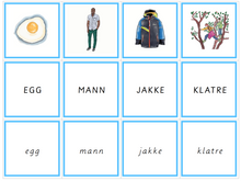 Last inn bildet i Galleri-visningsprogrammet, Blå språkserie - 2021 - Bokmål - (Montessori Script)
